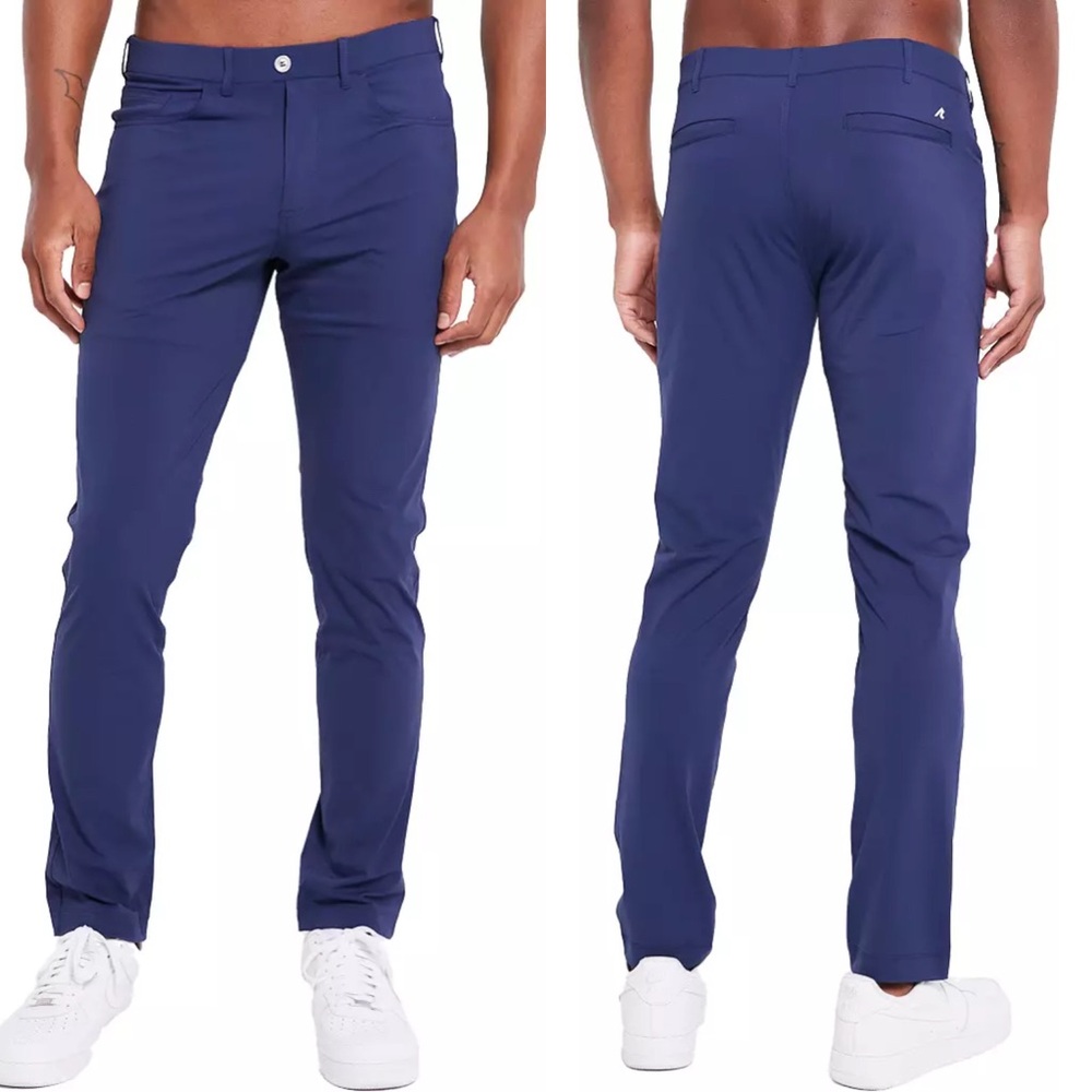 REDVANLY Men's Kent Pull-On Golf Pants